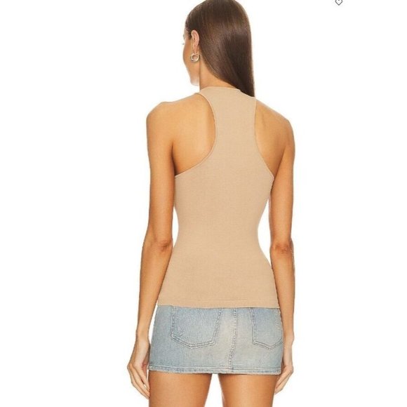 SER.O.YA Nori Knit Halter  Top Brown - Picture 4 of 6